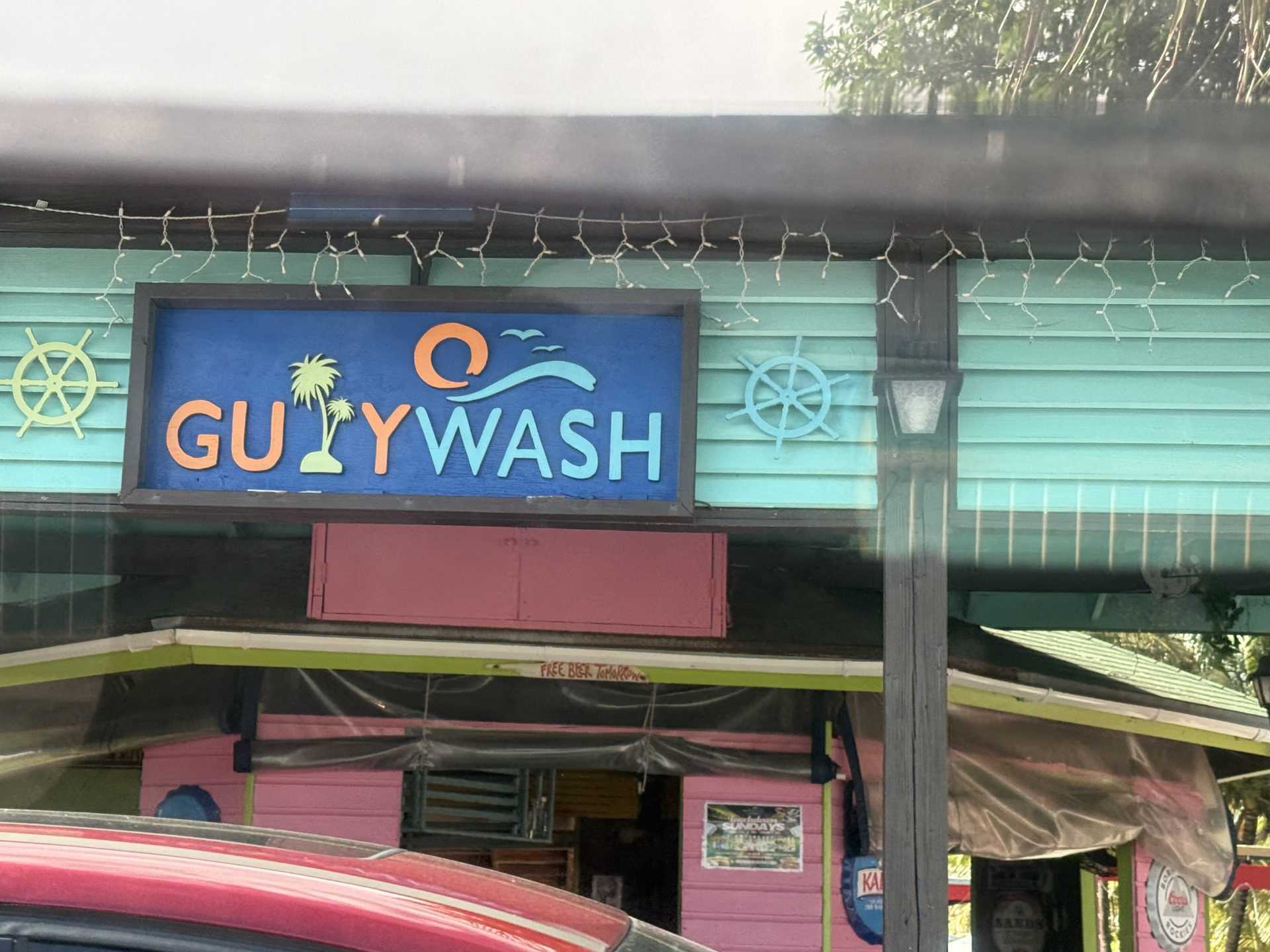 Colorful storefront