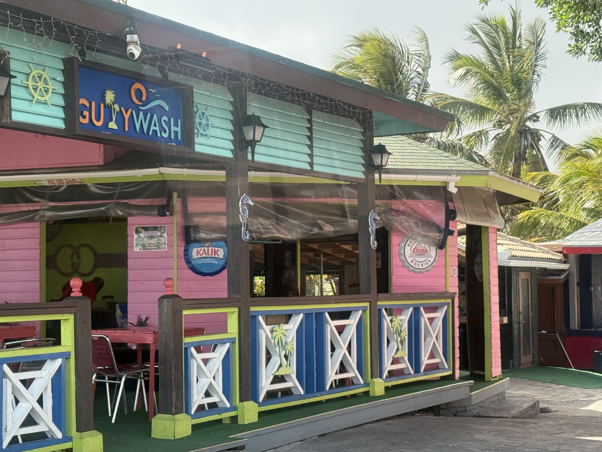 Local Bahamas scene